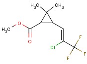 3-((Z)-2-氯-3,3,3-三氟-1-丙烯基)-2,2-二甲基<span class='lighter'>环</span><span class='lighter'>丙</span>羧酸<span class='lighter'>甲</span><span class='lighter'>酯</span>