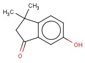 <span class='lighter'>6-HYDROXY-3,3-DIMETHYL-2,3-DIHYDRO-1H-INDEN-1-ONE</span>