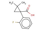 1-(2-FLUOROPHENYL)-2,2-DIMETHYLCYCLOPROPANECARBOXYLIC ACID
