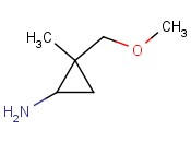 2-(<span class='lighter'>Methoxymethyl</span>)-2-methylcyclopropan-1-amine