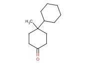 <span class='lighter'>4-CYCLOHEXYL-4-METHYLCYCLOHEXAN-1-ONE</span>