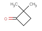 2,2-二甲基<span class='lighter'>环</span><span class='lighter'>丁酮</span>