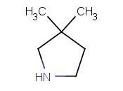 <span class='lighter'>3,3</span>-DIMETHYLPYRROLIDINE