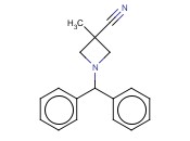 1-(<span class='lighter'>DIPHENYLMETHYL</span>)-3-METHYL-3-AZETIDINECARBONITRILE