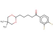 3',4'-DIFLUORO-5-(5,5-DIMETHYL-1,3-DIOXAN-2-YL)VALEROPHENONE