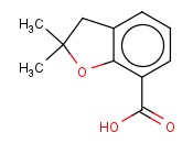 <span class='lighter'>2,2-DIMETHYL-2,3-DIHYDRO-1-BENZOFURAN-7-CARBOXYLIC</span> ACID