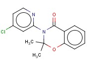 3-(4-氯-2-<span class='lighter'>吡啶</span>)-2,3-二氢-2,2-二甲基-4H-1,3-苯并噁嗪-4-酮