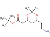 (4R,6R)-TERT-BUTYL-6-(2-AMINOETHYL)-2,2-<span class='lighter'>DIMETHYL-1,3-DIOXANE</span>-4-ACETATE