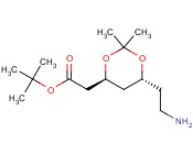 (4S,TRANS)-6-氨<span class='lighter'>乙基</span>-2,2-<span class='lighter'>二</span>甲基-1,3-<span class='lighter'>二</span>氧六环-4-<span class='lighter'>乙酸</span><span class='lighter'>叔</span><span class='lighter'>丁</span><span class='lighter'>酯</span>