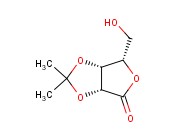<span class='lighter'>2,3</span>-O-ISOPROPYLIDENE-L-LYXONO-1,4-LACTONE