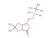 5-O-[(叔丁基)二甲基硅基]-2,3-O-(1-甲基亚乙基)-L-来苏糖酸 gamma-内酯
