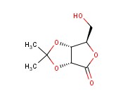 <span class='lighter'>2,3</span>-O-ISOPROPYLIDENE-D-RIBONIC GAMMA-LACTONE