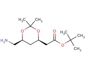 (4R-CIS)-6-<span class='lighter'>AMINOMETHYL-2,2-DIMETHYL-1,3-DIOXANE-4-ACETIC</span> ACID TERT-BUTYL ESTER
