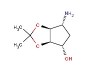 (3aR,4S,6R,6aS)-6-Amino-2,2-dimethyltetrahydro-3aH-cyclopenta[d][1,3]dioxol-4-ol