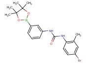 1-(3-(4,4,5,5-tetramethyl-1,3,2-dioxaborolan-2-yl)phenyl)-3-(4-bromo-2-methylphenyl)urea