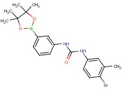 1-(3-(4,4,5,5-tetramethyl-1,3,2-dioxaborolan-2-yl)phenyl)-3-(4-bromo-3-methylphenyl)urea