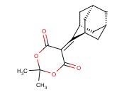 5-(2-<span class='lighter'>金刚烷</span>基)-2,2-二甲基-1,3-二氧六环-4,6-二酮
