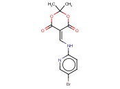 5-[(5-BROMO-PYRIDIN-2-YLAMINO)-METHYLENE]-2,2-DIMETHYL-[1,3]DIOXANE-4, 6-DIONE
