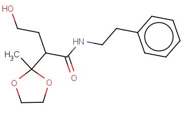ALPHA-(2-HYDROXYETHYL)-2-METHYL-N-(2-PHENYLETHYL)-1,3-DIOXOLANE-2-ACETAMIDE