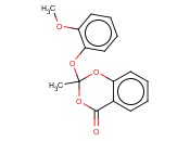 2-(2-<span class='lighter'>甲</span><span class='lighter'>氧基</span><span class='lighter'>苯</span><span class='lighter'>氧基</span>)-2-甲基-4H-1,3-<span class='lighter'>苯</span>并二恶烷-4-酮