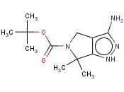 3-氨基-6,6-二甲基吡咯并[3,4-c]吡唑-5(1H,4H,6H)-甲酸<span class='lighter'>叔</span><span class='lighter'>丁</span>酯