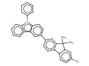 3-(7-溴-9,9-二甲基-9H-<span class='lighter'>芴</span>-2-基)-9-苯基-9H-咔唑