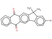 2-<span class='lighter'>溴</span>-13,13-二甲基-13H-<span class='lighter'>茚</span>并[1,2-b]蒽-6,11-二<span class='lighter'>酮</span>