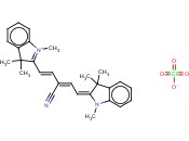 2-[(1E,3Z)-3-<span class='lighter'>氰</span><span class='lighter'>基</span>-5-(1,3,3-三甲基-1,3-二氢-2H-<span class='lighter'>吲哚</span>-2-亚基)-1,3-戊二烯<span class='lighter'>基</span>]-1,3,3-三甲基-3H-<span class='lighter'>吲哚</span>鎓高氯酸盐