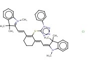 2-[2-[3-[2-(1,3-二氢-1,3,3-<span class='lighter'>三</span>甲基-2H-吲哚-2-亚基)乙亚基]-2-[(1-<span class='lighter'>苯基</span>-1H-四唑-5-基)硫基]-1-环己烯-1-基]乙烯基]-1,3,3-<span class='lighter'>三</span>甲基-3H-吲哚鎓
