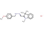 2-[[(4-<span class='lighter'>甲</span><span class='lighter'>氧基</span>苯基)甲基亚联氨基]甲基]-1,3,3-三甲基-3H-<span class='lighter'>吲哚</span>鎓氢<span class='lighter'>氧化</span>物