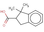 1,1-<span class='lighter'>DIMETHYL-2,3-DIHYDRO-1H-INDENE-2-CARBOXYLIC</span> ACID