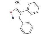 5-Methyl-3,4-diphenyl-<span class='lighter'>isoxazole</span>