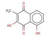 <span class='lighter'>3,5-DIHYDROXY-2-METHYL-1,4-NAPHTHOQUINONE</span>
