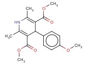 4-(4-<span class='lighter'>甲</span>氧基苯基)-2,6-<span class='lighter'>二甲</span>基-1,4-<span class='lighter'>二</span>氢吡啶-3,5-<span class='lighter'>二羧酸</span><span class='lighter'>二甲</span><span class='lighter'>酯</span>
