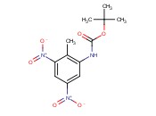 <span class='lighter'>tert-Butyl</span> (2-methyl-3,5-dinitrophenyl)<span class='lighter'>carbamate</span>