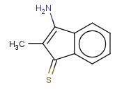 3-AMINO-2-METHYL-1H-<span class='lighter'>INDENE</span>-1-THIONE