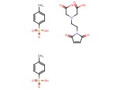 2,2'-((2-(2,5-Dioxo-2,5-dihydro-1H-pyrrol-1-yl)ethyl)azanediyl)diacetic acid compound with 4-methylbenzenesulfonic acid (1:2)