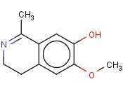 1-甲基-7-<span class='lighter'>羟基</span>-6-甲氧基-3,4-二氢异<span class='lighter'>喹啉</span>