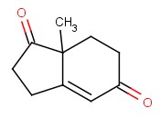 2,3,7,7a-四氢-7a-甲基-1H-<span class='lighter'>茚</span>-1,5(6H)-二<span class='lighter'>酮</span>