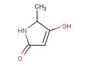 <span class='lighter'>4-HYDROXY-5-METHYL-2,5-DIHYDRO-1H-PYRROL-2-ONE</span>