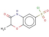 2-METHYL-3-OXO-3,4-DIHYDRO-2H-BENZO[1,4]OXAZINE-6-SULFONYL <span class='lighter'>CHLORIDE</span>