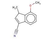 7-METHOXY-1-METHYL-1H-<span class='lighter'>INDENE</span>-3-CARBONITRILE