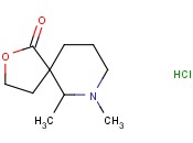 2-氧<span class='lighter'>杂</span>-7-<span class='lighter'>氮</span><span class='lighter'>杂</span>螺[4.5]癸烷-1-酮，6,7-二甲基-，（<span class='lighter'>盐酸盐</span>）（1:1）