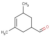 <span class='lighter'>3,5-DIMETHYLCYCLOHEX-3-ENECARBALDEHYDE</span>