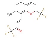 (E)-1,1,1-TRIFLUORO-4-(7-METHYL-2-(TRIFLUOROMETHYL)-6,7-DIHYDRO-5H-CHROMEN-8-YL)BUT-3-EN-2-ONE