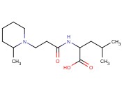 N-[3-(2-METHYLPIPERIDIN-1-YL)PROPANOYL]<span class='lighter'>LEUCINE</span>