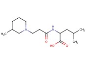 N-[3-(3-METHYLPIPERIDIN-1-YL)PROPANOYL]<span class='lighter'>LEUCINE</span>
