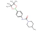 4-METHYL-N-(4-(4,4,5,5-TETRAMETHYL-1,3,2-DIOXABOROLAN-2-YL)PHENYL)PIPERIDINE-1-<span class='lighter'>CARBOXAMIDE</span>