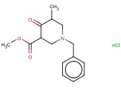 3-<span class='lighter'>甲基</span>-5-甲氧羰基-1-苄基-4-<span class='lighter'>哌啶</span><span class='lighter'>酮</span><span class='lighter'>盐酸盐</span>