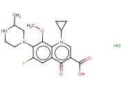 1-环丙基-6-氟-1,4-<span class='lighter'>二</span>氢-8-甲氧基-7-(3-甲基-1-<span class='lighter'>哌嗪</span>基)-4-氧代-3-喹啉羧<span class='lighter'>酸盐酸盐</span>